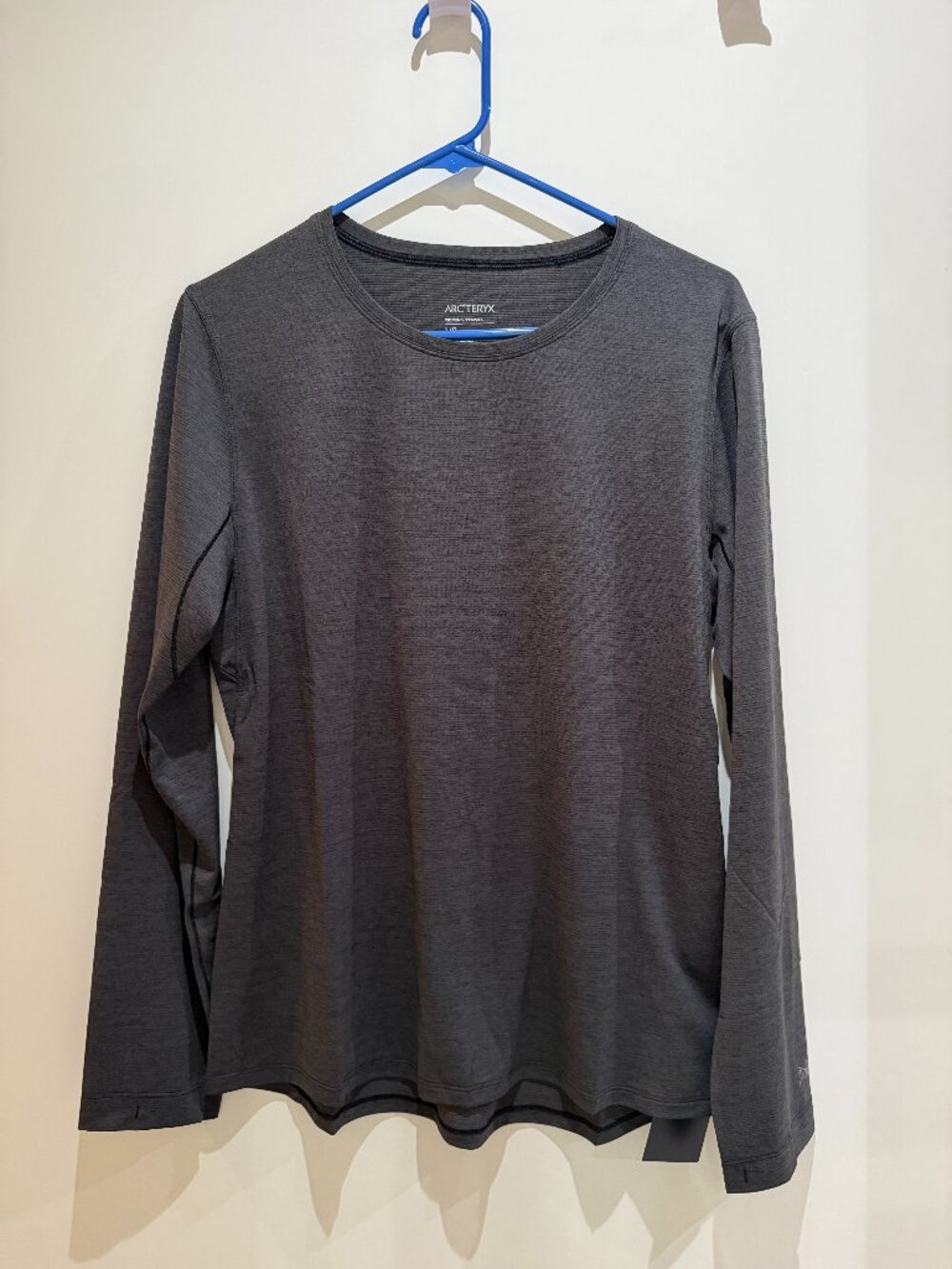 Arc'teryx Taema Crew Long Sleeve Shirt Women Size L NWT Black